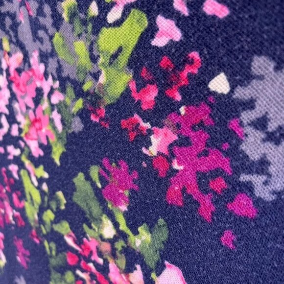 Lands End Long Sleeveless Floral Dress Faux Wrap Around Bodice Plus Size 3X u - Picture 7 of 10